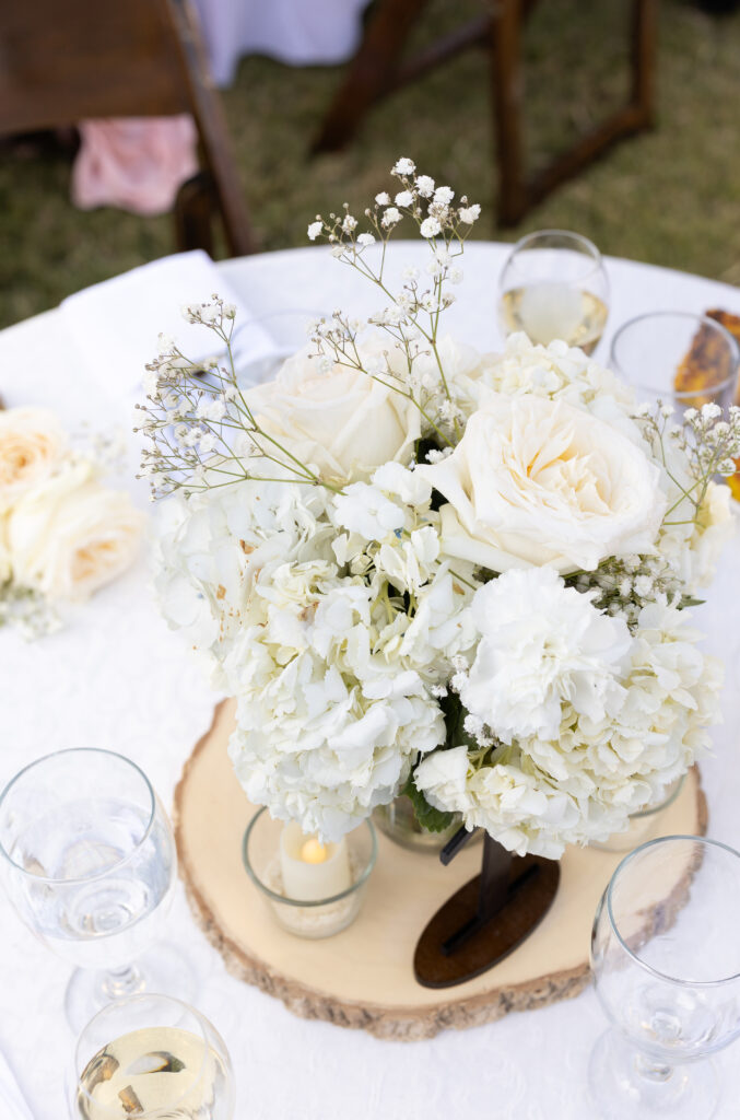 Wedding flower decorations